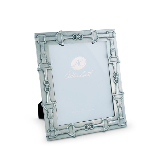 Arthur Court Equestrian Metal Picture Frame | Wayfair